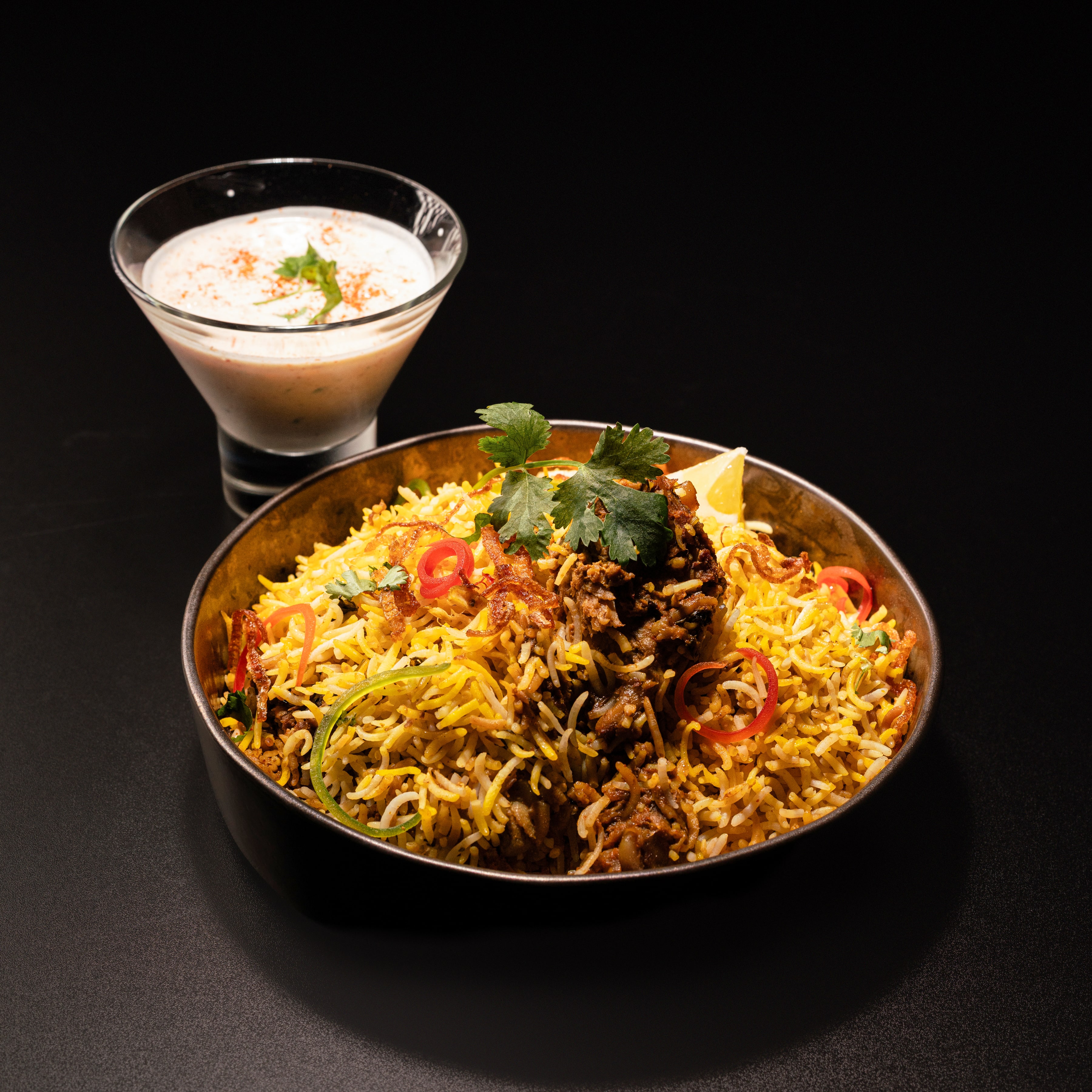 RaajGharana Food Chicken dum biryani
