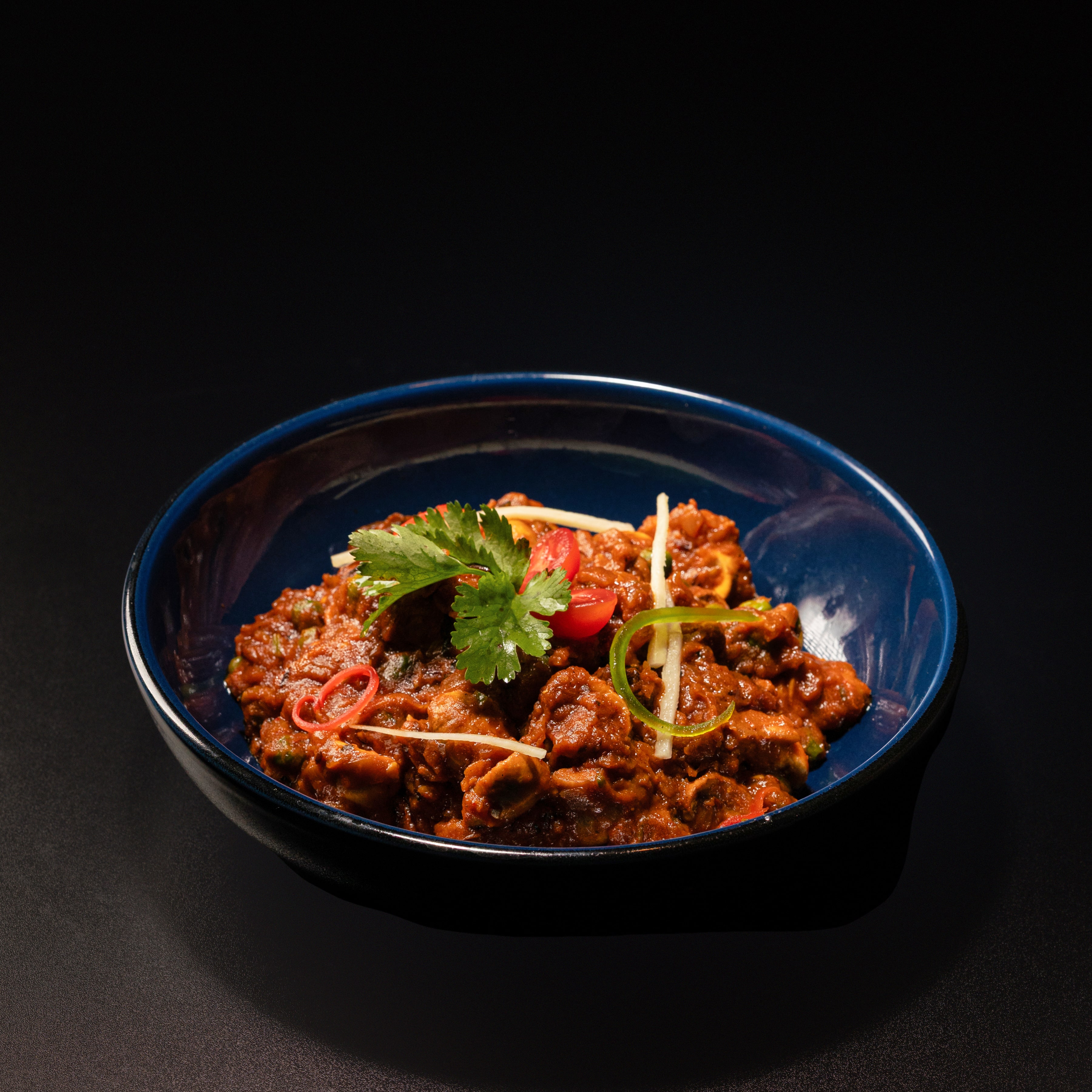 RaajGharana Food Mushroom matar masala