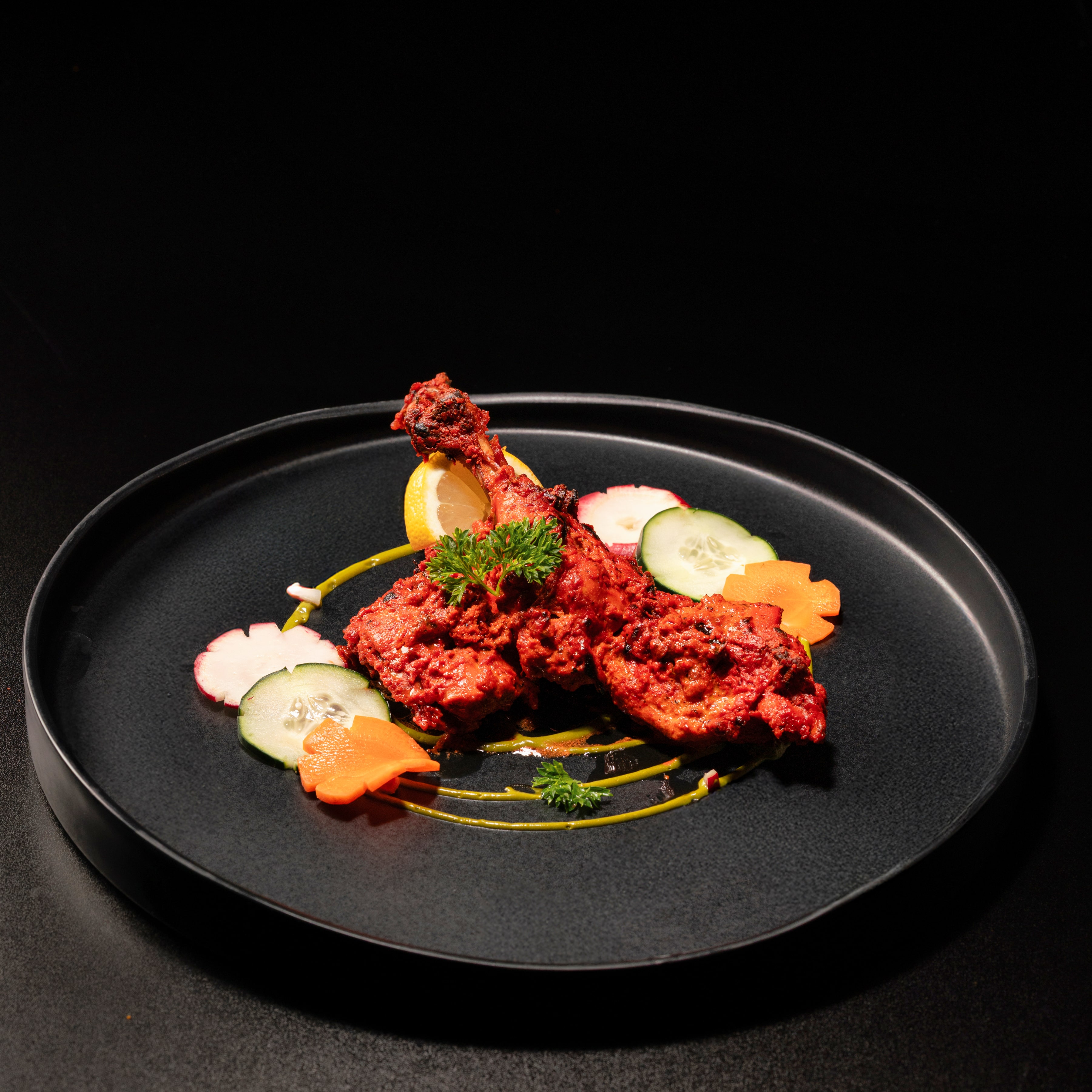 RaajGharana Food Murg chandi tikka